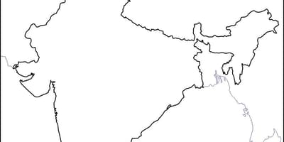 India overzichtskaart