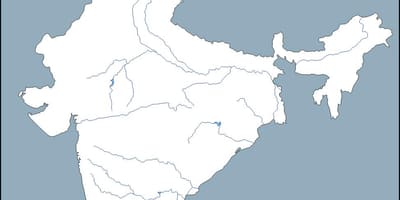 India rivier de overzichtskaart